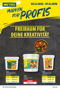 METRO Prospekt - Marken für Profis - Seite 1