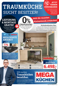 Mega Möbel SB Prospekt - Mega Küchen