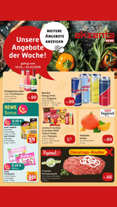 REWE Prospekt - Angebote ab 19.10. - Seite 1