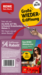 REWE Prospekt - Angebote ab 19.10.