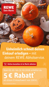 REWE Prospekt - Angebote ab 26.10. - Seite 1