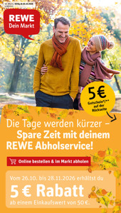REWE Prospekt - Angebote ab 26.10.