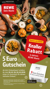 REWE Prospekt - Angebote ab 26.10.