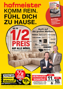 hofmeister Prospekt - Angebote ab 06.10.