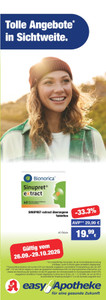 easyApotheke Prospekt - Flyer Oktober