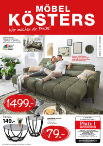 Möbel Kösters Prospekt - Möbel Kösters