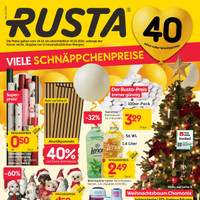 Rusta Prospekt - Günstige Weihnachtsdeko für ein stimmungsvolles Fest Angebote