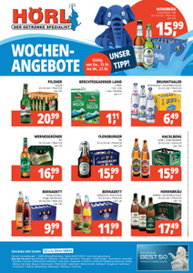 Hörl Getränkemarkt Prospekt - Wochen-Angebote