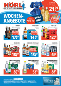 Hörl Getränkemarkt Prospekt - Wochenangebote