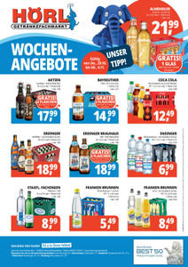 Hörl Getränkemarkt Prospekt - Wochenangebote