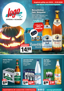 Logo Getränke-Fachmarkt Prospekt - Angebote ab 26.10. - Seite 1