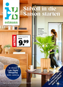 Blumen Ostmann Prospekt - Angebote ab 09.10.