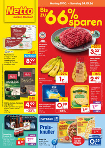 Netto Marken-Discount Prospekt - Angebote ab 19.10.