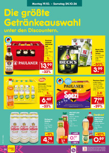 Netto Marken-Discount Prospekt - Angebote ab 19.10.