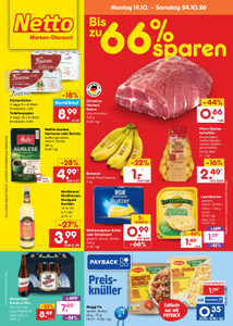 Netto Marken-Discount Prospekt - Angebote ab 19.10. - Seite 1