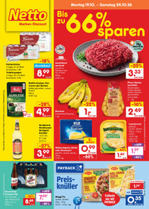 Netto Marken-Discount Prospekt - Angebote ab 19.10.