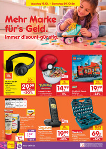 Netto Marken-Discount Prospekt - Angebote ab 19.10.
