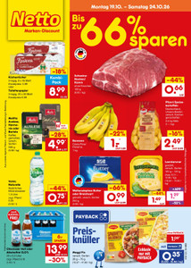Netto Marken-Discount Prospekt - Angebote ab 19.10.