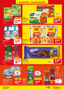 Netto Marken-Discount Prospekt - Angebote ab 19.10.