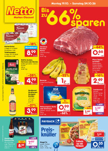 Netto Marken-Discount Prospekt - Angebote ab 19.10.