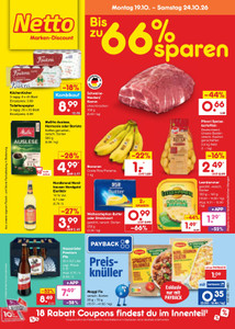 Netto Marken-Discount Prospekt - Angebote ab 19.10.