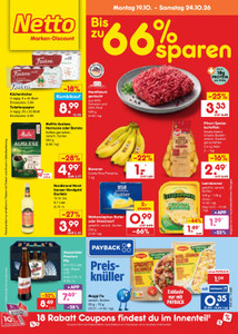 Netto Marken-Discount Prospekt - Angebote ab 19.10.