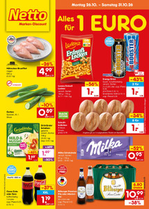 Netto Marken-Discount Prospekt - Angebote ab 26.10. - Seite 1