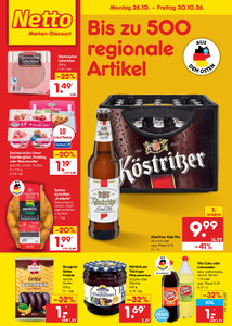 Netto Marken-Discount Prospekt - Angebote ab 26.10.