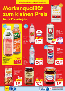 Netto Marken-Discount Prospekt - Angebote ab 26.10.
