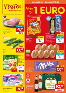 Netto Marken-Discount Prospekt - Angebote ab 26.10. - Seite 1