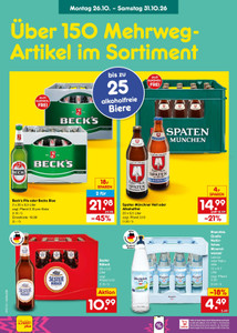 Netto Marken-Discount Prospekt - Angebote ab 26.10.