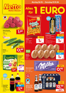 Netto Marken-Discount Prospekt - Angebote ab 26.10.