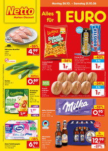 Netto Marken-Discount Prospekt - Angebote ab 26.10.