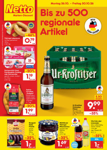Netto Marken-Discount Prospekt - Angebote ab 26.10.