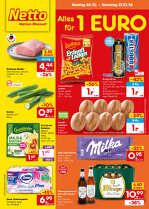 Netto Marken-Discount Prospekt - Angebote ab 26.10.