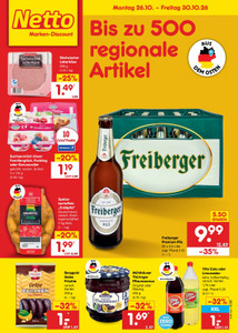 Netto Marken-Discount Prospekt - Angebote ab 26.10.
