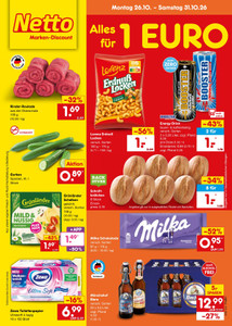 Netto Marken-Discount Prospekt - Angebote ab 26.10.