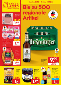 Netto Marken-Discount Prospekt - Angebote ab 26.10.