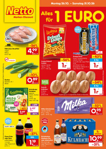 Netto Marken-Discount Prospekt - Angebote ab 26.10.