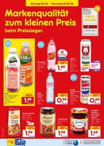 Netto Marken-Discount Prospekt - Angebote ab 26.10.