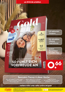Netto Marken-Discount Prospekt - Angebote ab 26.10.