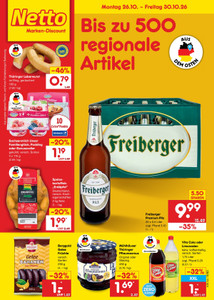 Netto Marken-Discount Prospekt - Angebote ab 26.10.