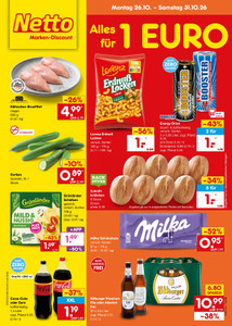 Netto Marken-Discount Prospekt - Angebote ab 26.10.
