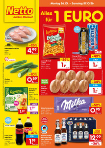 Netto Marken-Discount Prospekt - Angebote ab 26.10. - Seite 1
