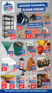 CENTERSHOP Prospekt - Angebote ab 03.10.