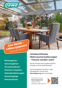 GEWE Prospekt - Angebote ab 01.10.