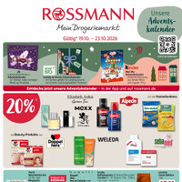 Rossmann Prospekt - Die schönsten Adventskalender für Klein und Groß Angebote