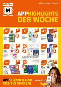 Müller Prospekt - App Highlights der Woche - Seite 1