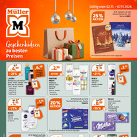 Müller Prospekt - Günstige Weihnachtsdeko für ein stimmungsvolles Fest Angebote