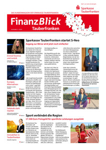 Sparkasse Prospekt - Sparkasse Tauberfranken